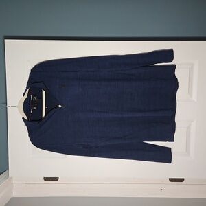 Spyder Active Men's Quarter Zip Moisture-Wicking Top - Blue - Size XL